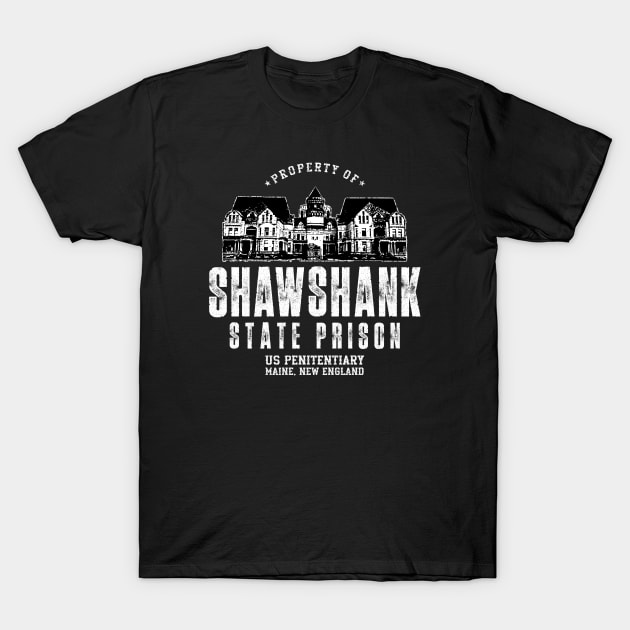 Shawshank Redemption - Property Of Shawshank Prison T-Shirt by MIKOLTN